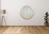 Vintage Carved Wooden Handicrafts Decorative Wall Hanging Art